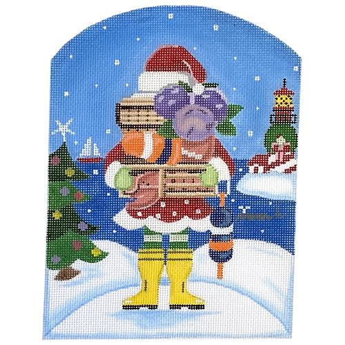 New England Elf Painted Canvas Pepperberry Designs