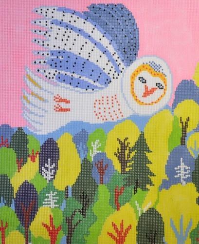 Night Watch Painted Canvas Birds of a Feather - 1