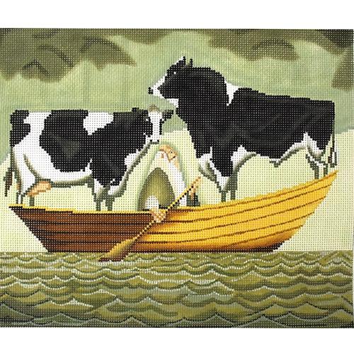 Noah Painted Canvas Cooper Oaks Design - 1