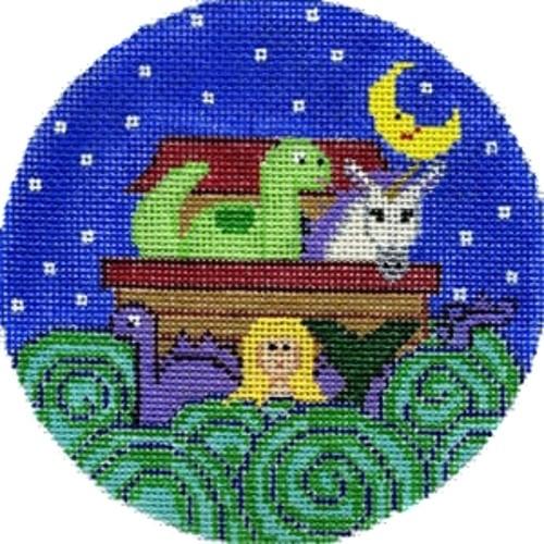 Noah's Ark Missed the Boat Painted Canvas The Meredith Collection - 1