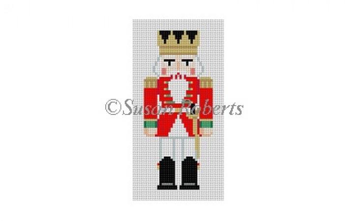 Nutcracker King Painted Canvas Susan Roberts Needlepoint Designs Inc.