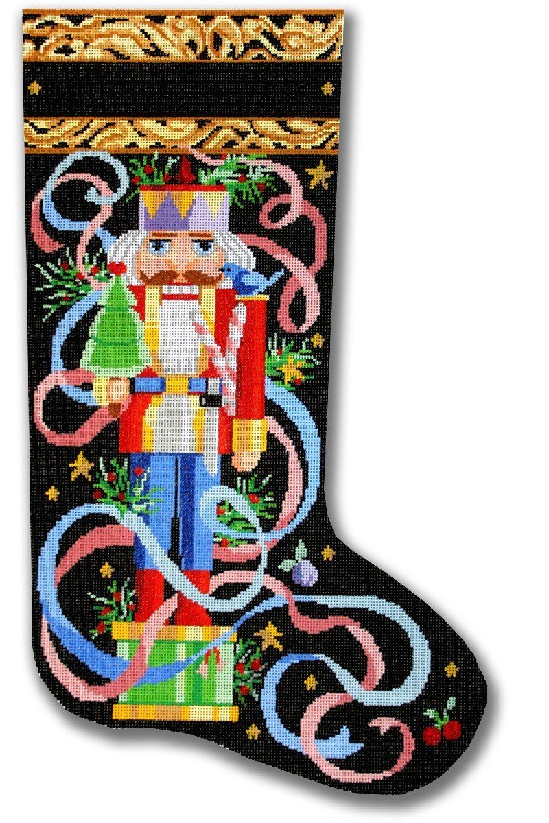 Nutcracker Painted Canvas CBK Needlepoint Collections