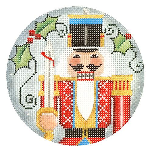 Nutcracker Soldier Painted Canvas Rebecca Wood Designs - 1