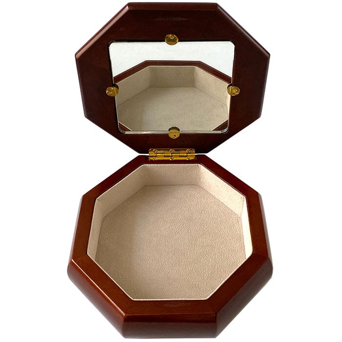 Octagon Wood Jewelry Box Makeables Sudberry House