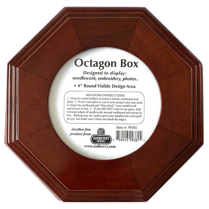 Octagon Wood Jewelry Box Makeables Sudberry House