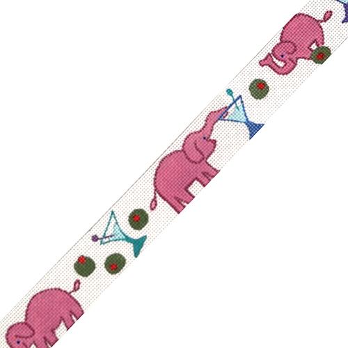 One Too Many Martinis Belt Painted Canvas The Meredith Collection