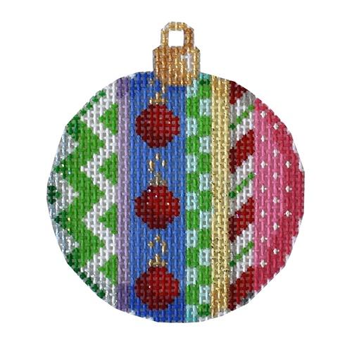 Ornament Patterns Mini Ball Painted Canvas Associated Talents - 1