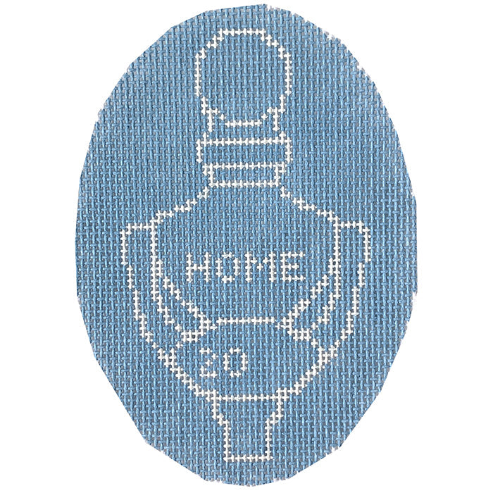 Our New / First Home in Blue Painted Canvas Penny Linn Designs - 1
