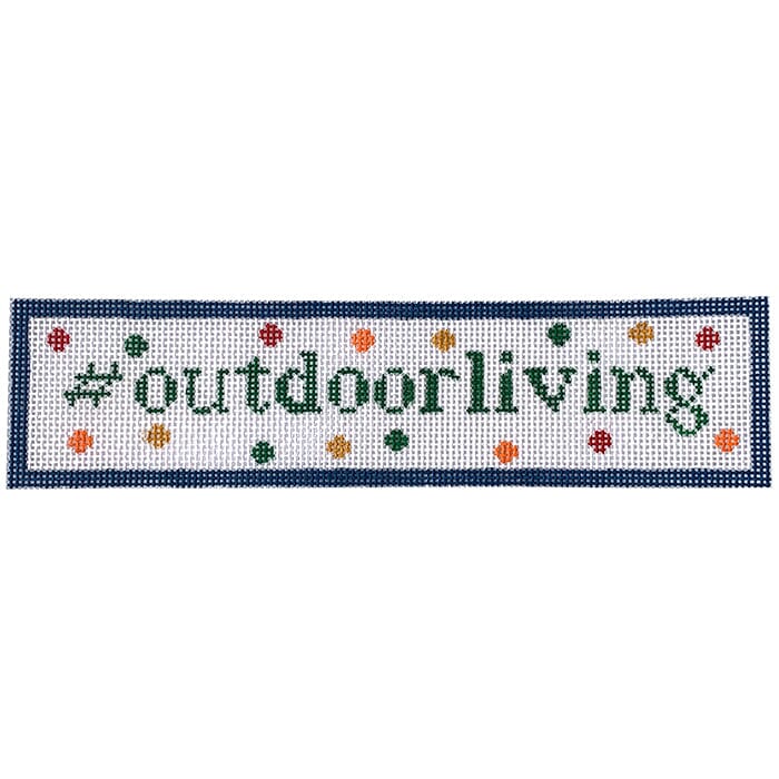 #outdoorliving Painted Canvas Kristine Kingston - 1