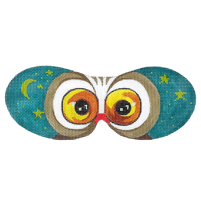 Owl Eye Mask Painted Canvas Colors of Praise - 1