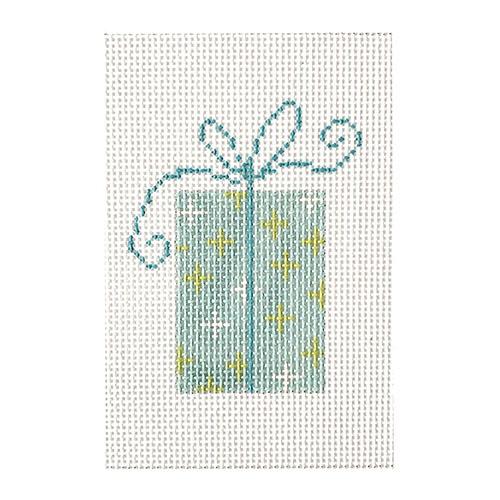 Package Blue Crosses Painted Canvas Pippin - 1
