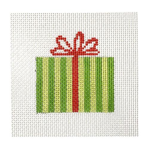 Package Green Stripes Painted Canvas Pippin - 1