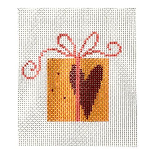 Package Heart Painted Canvas Pippin - 1