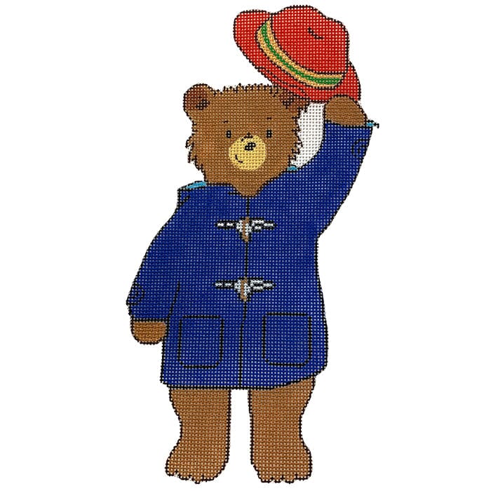 Paddington Tip of the Cap Painted Canvas Silver Needle - 1