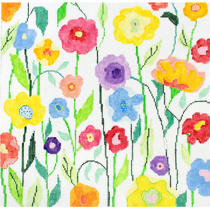 Painter's Bouquet #1 Painted Canvas Jean Smith - 1