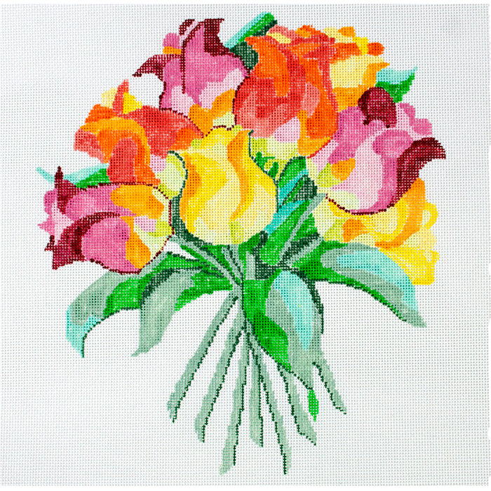 Painter's Bouquet #3 Painted Canvas Jean Smith - 1