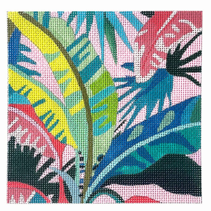 Palm Leaves Painted Canvas Colors of Praise - 1