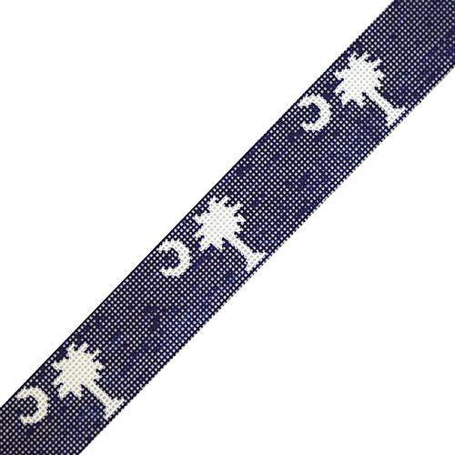 Palmetto & Moon Belt Painted Canvas The Meredith Collection - 1