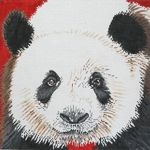 Panda Painted Canvas The Meredith Collection