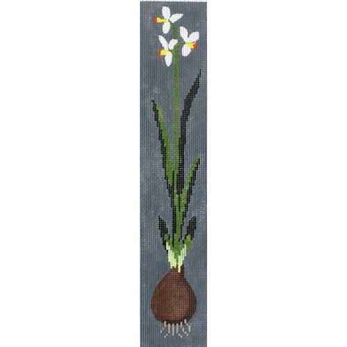 Paper White Bulb Bookmark Painted Canvas J. Child Designs - 1