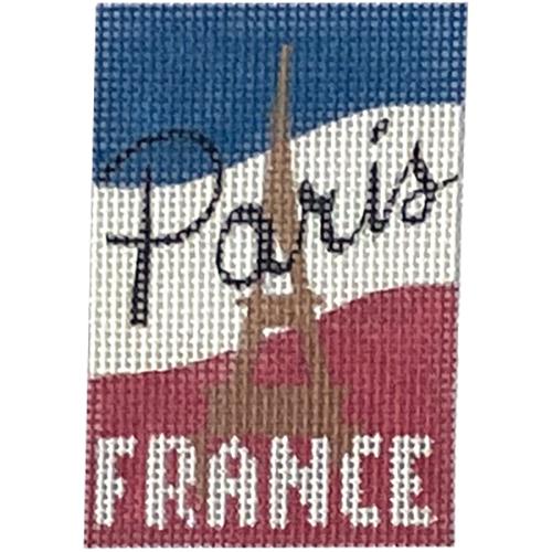 Paris, France Insert Painted Canvas Colors of Praise - 1