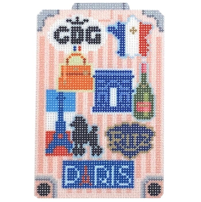 Paris Globe Trotter Kit Kits Needlepoint To Go