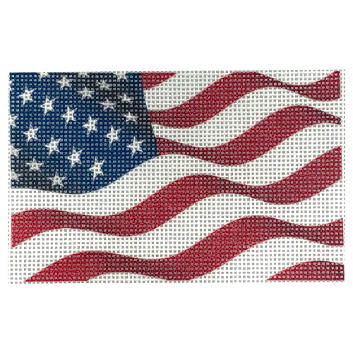 Passport Insert USA Flag Printed Canvas Planet Earth Kit - 1