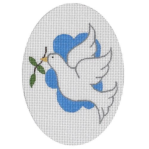 Peace Dove Needlepoint Ornament Kit