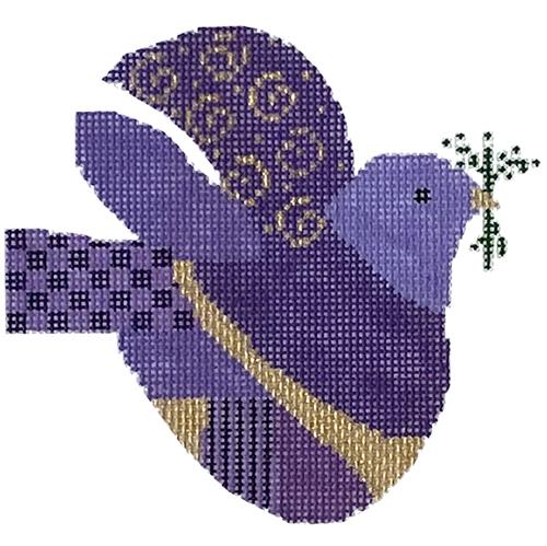 Peace Offering with Stitch Guide Painted Canvas The Princess & Me - 1