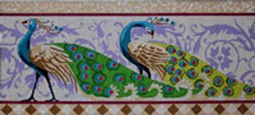 Peacock Painted Canvas Colors of Praise