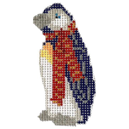 Penguin Painted Canvas Petite Sweets - 1