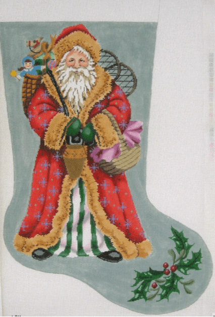 Noel Needlepoint Stocking