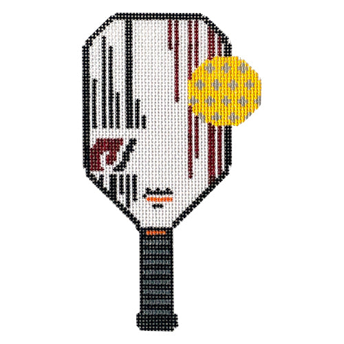 Pickleball Paddle & Ball Painted Canvas PIP & Roo - 1