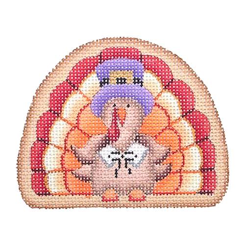 Seashell needlepoint canvas 18 mesh