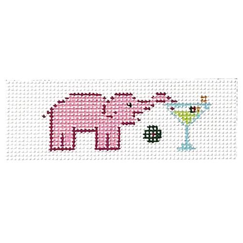 Pink Elephant TMC Painted Canvas The Meredith Collection - 1