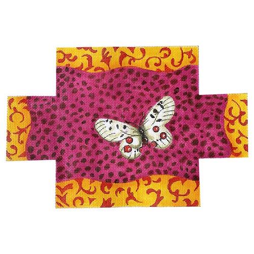 Pink Leopard Brick Cover Painted Canvas Colors of Praise - 1