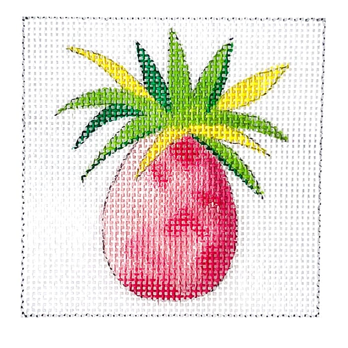 Pink Pineapple Painted Canvas Colors of Praise