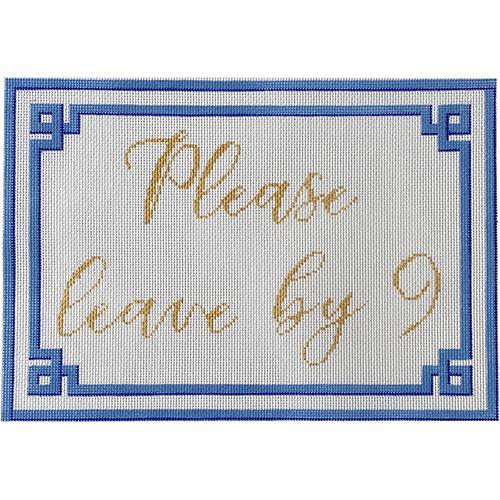 Please Leave by 9 Painted Canvas KCN Designers - 1