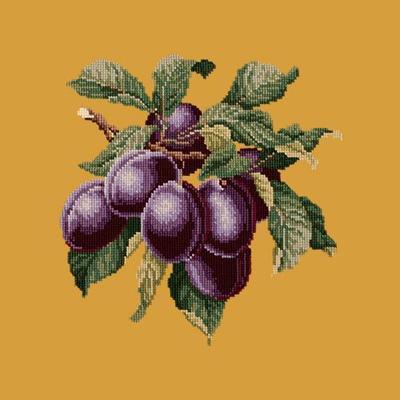 Plums Needlepoint Kit Kits Elizabeth Bradley Design Yellow - 19