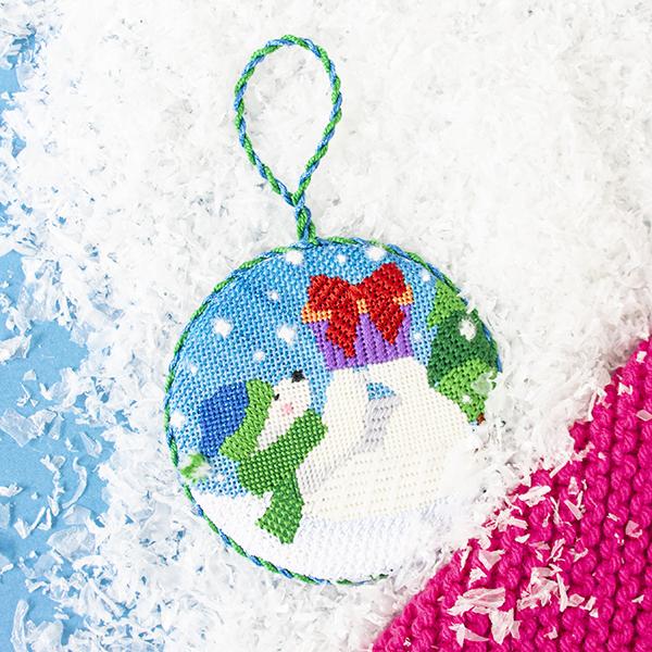 Polar Bear with Present Kit Kits Pepperberry Designs