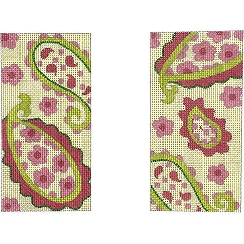 Preppie Paisley EGC Painted Canvas The Meredith Collection - 1
