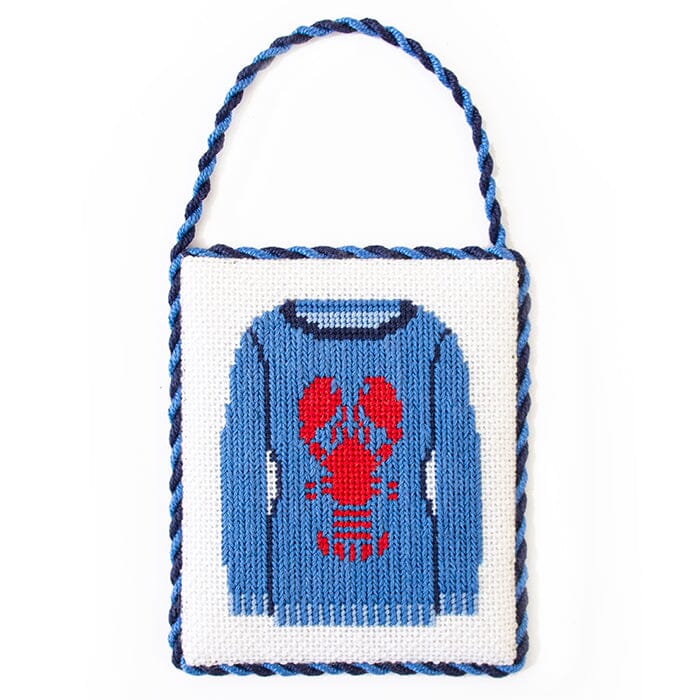 Preppy Sweater Kit Kits Needlepoint To Go 