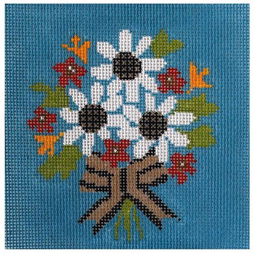 Pretty Posies Painted Canvas Prairie Designs - 1