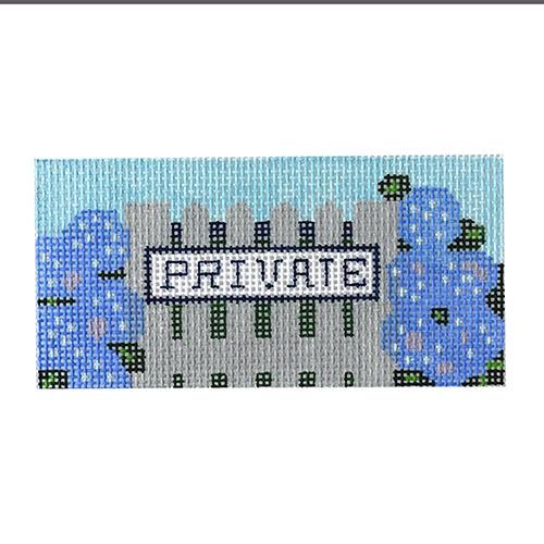 Private Gate Painted Canvas Frances Mary Needlepoint - 1