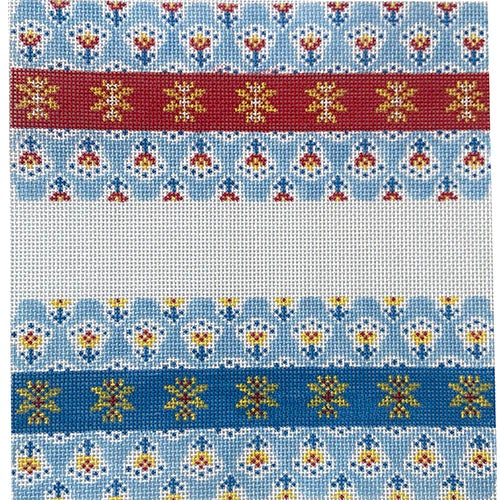 Provence Backgammon Dice Cups Painted Canvas Anne Fisher Needlepoint LLC