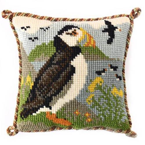 Puffins Needlepoint Kit Kits Elizabeth Bradley Design 