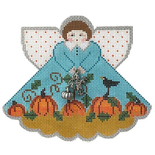 Pumpkin Patch Angel Painted Canvas Painted Pony Designs - 1
