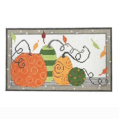 Pumpkin Patch Painted Canvas Pippin - 1