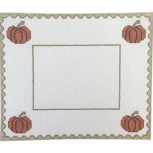 Pumpkins Frame Painted Canvas J. Child Designs - 1