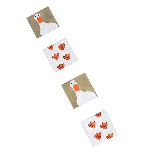 Quack Coaster Strip Painted Canvas J. Child Designs - 1